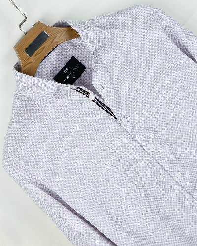 Luxury Print Stretch Shirt